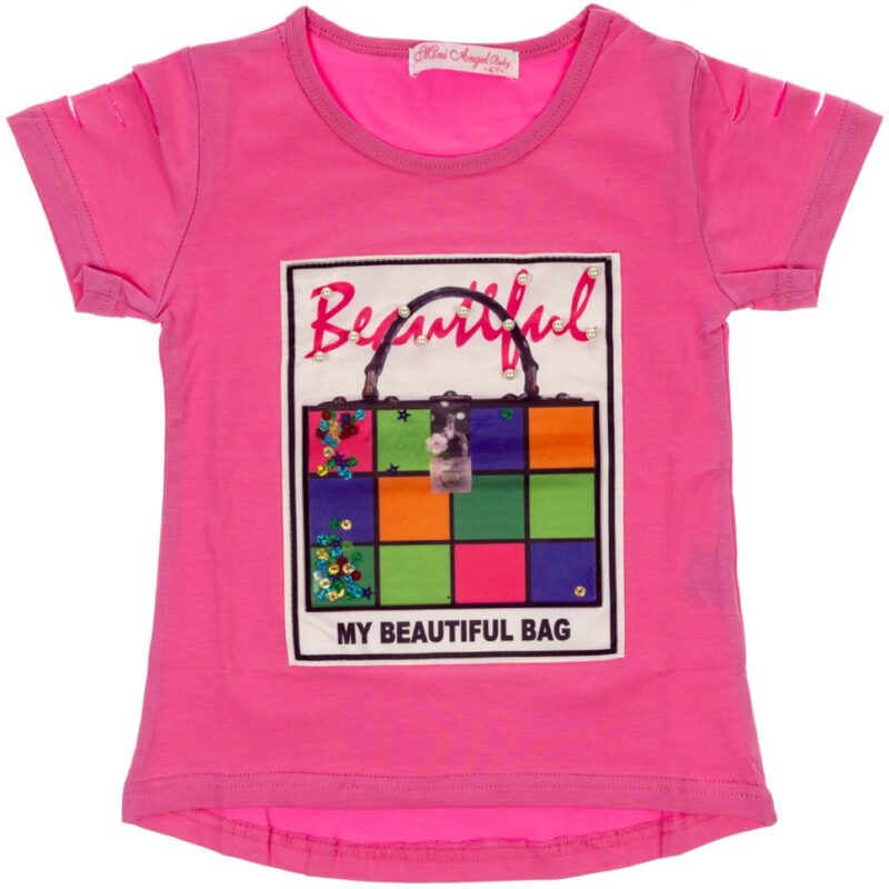 Peperoncino παιδική μπλούζα «A Beautiful Bag»