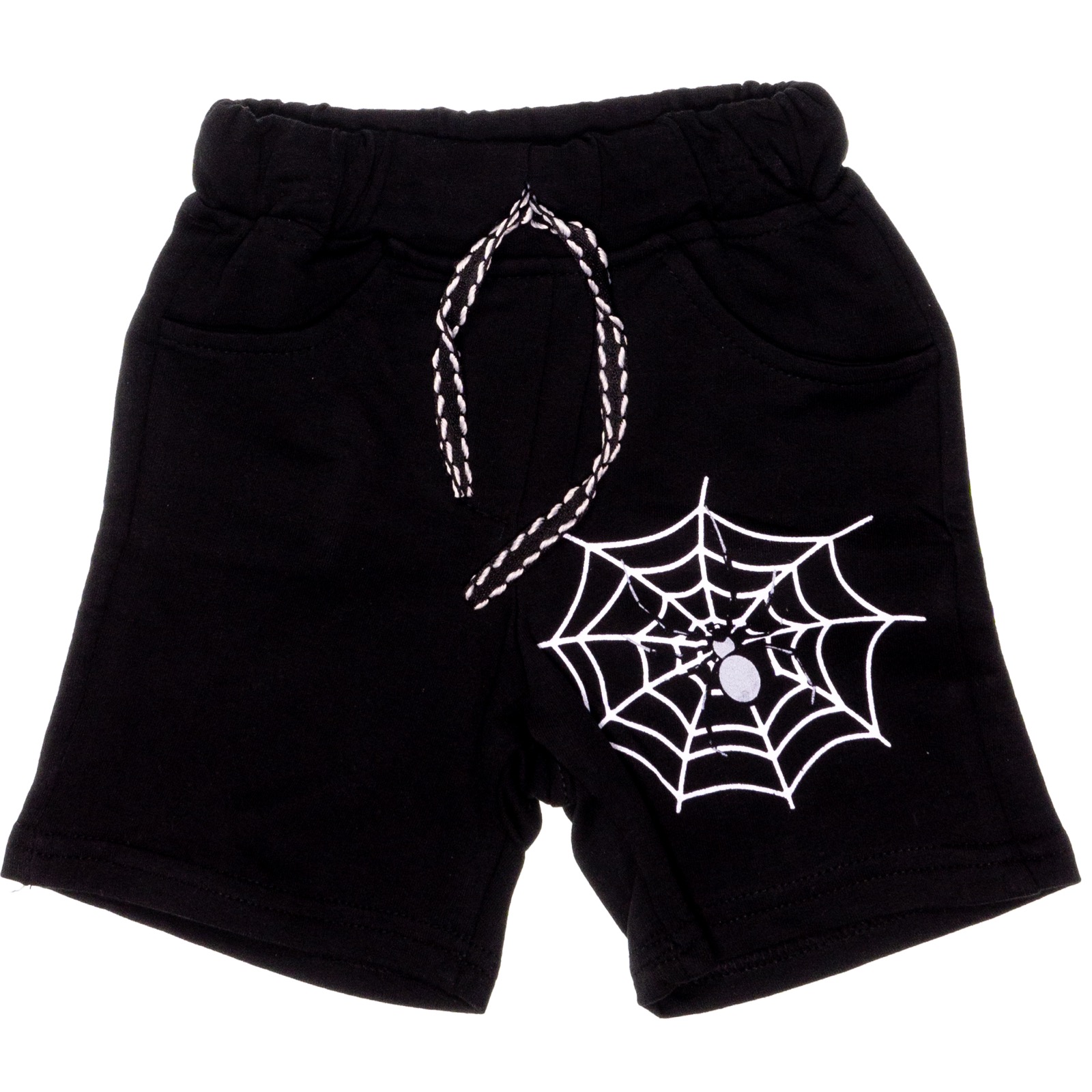 JMZ σετ κοντομάνικη μπλούζα με μακό σορτσάκι και μάσκα «The Web» - Image 3