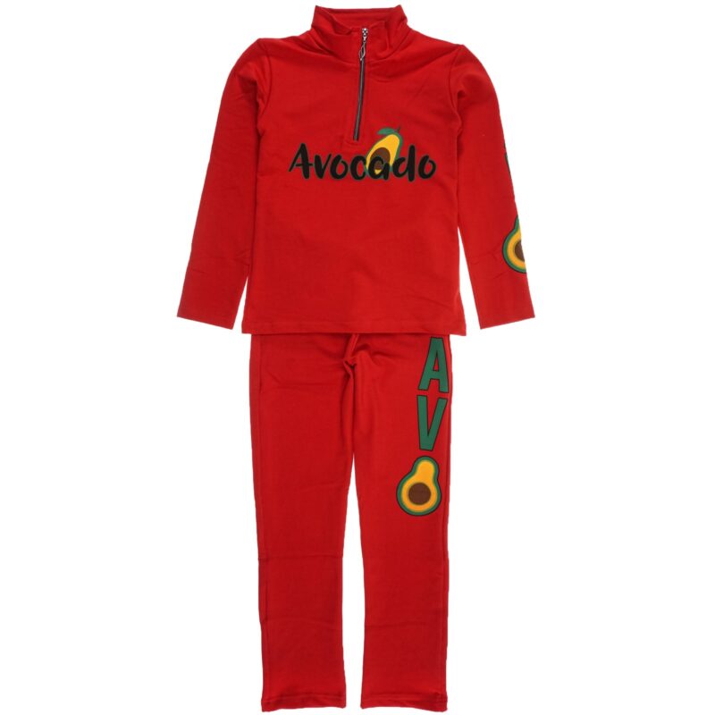 ARS Kids λεπτή φόρμα «Red Avocado»