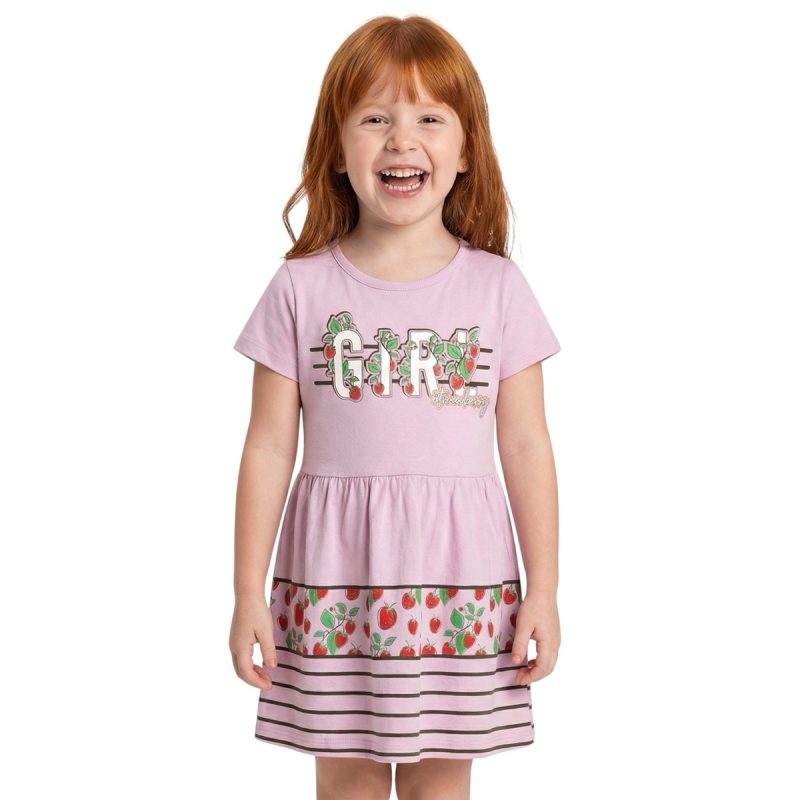 Bombicix κοντομάνικο μακό φορεματάκι «Girl With Strawberries»