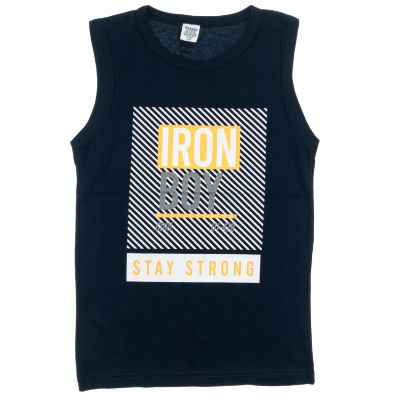 Waxman αμάνικη μπλούζα «Blue Iron Boy»