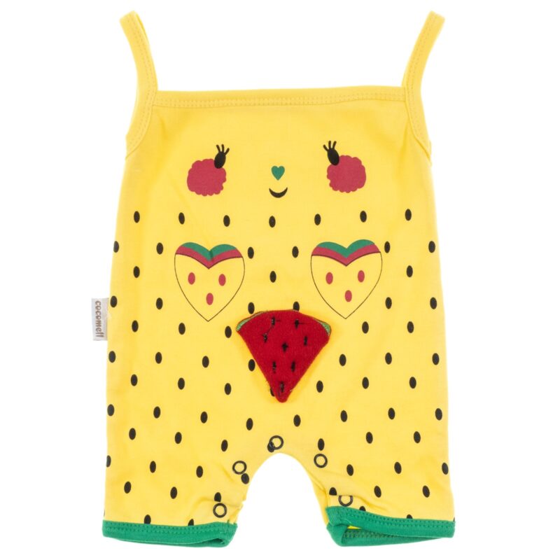 Coco Mel βρεφικό αμάνικο φορμάκι «Watermelon»