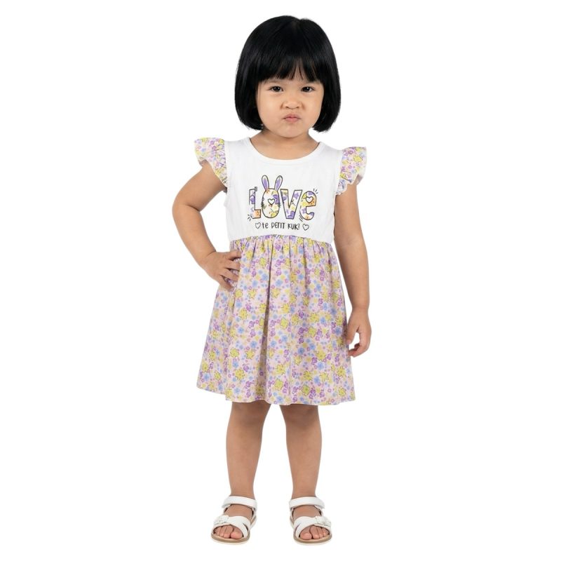 Lady Moda παιδικό αμάνικο φορεματάκι «La Petit Violet»