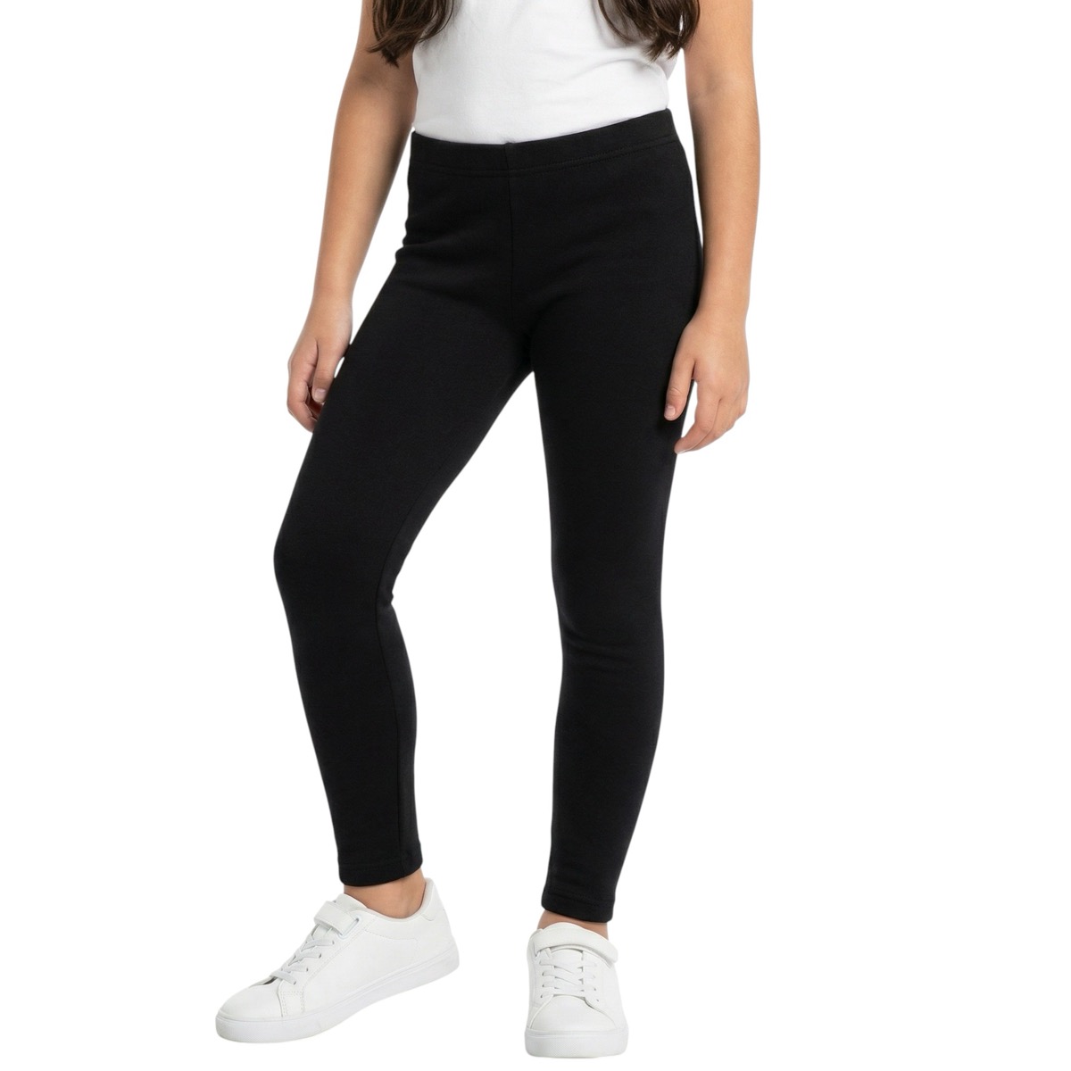 Timi Kids χοντρό κολάν με χνούδι «Thick Black»