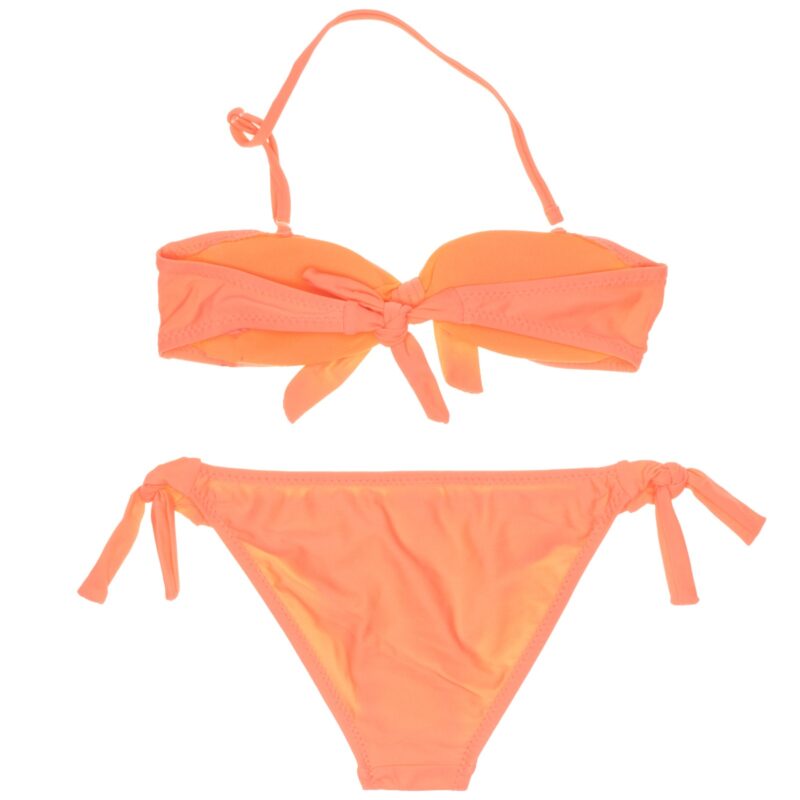 Yes! I Do Kid’s μαγιό μπικίνι «Orange Strapless» - Image 2