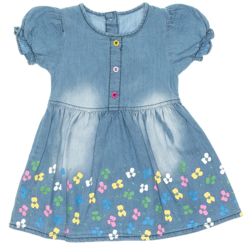 Oryeda τζιν αμάνικο φορεματάκι με καπέλο «Fit Girl»