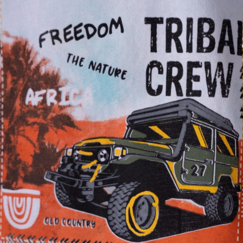 Hashtag σετ μπλούζα με σορτσάκι «Tribal Crew» - Image 2