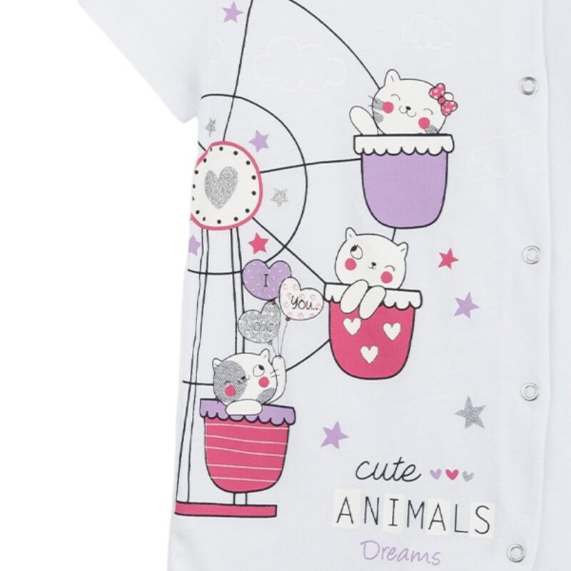 Dreams βρεφικό φορμάκι «Cute Animals» - Image 2