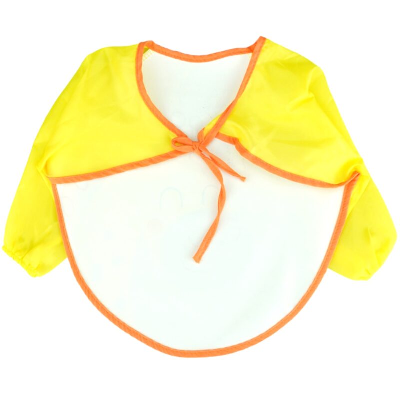 Eco Bibs αδιάβροχη σαλιάρα με μανίκια «Happy Boy Giraffe» - Image 2