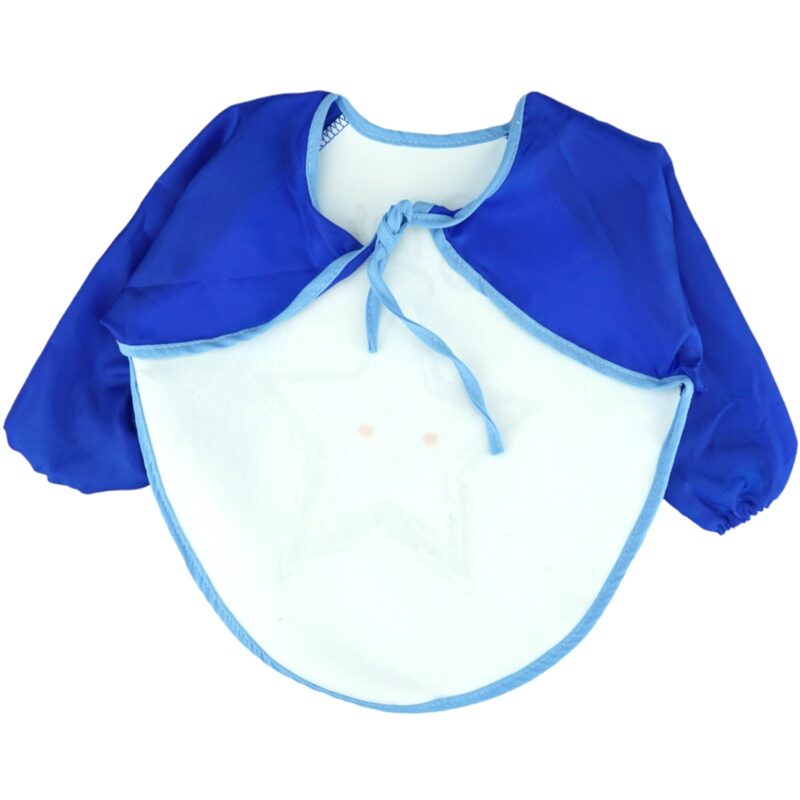 Eco Bibs αδιάβροχη σαλιάρα με μανίκια «Boy Star» - Image 2