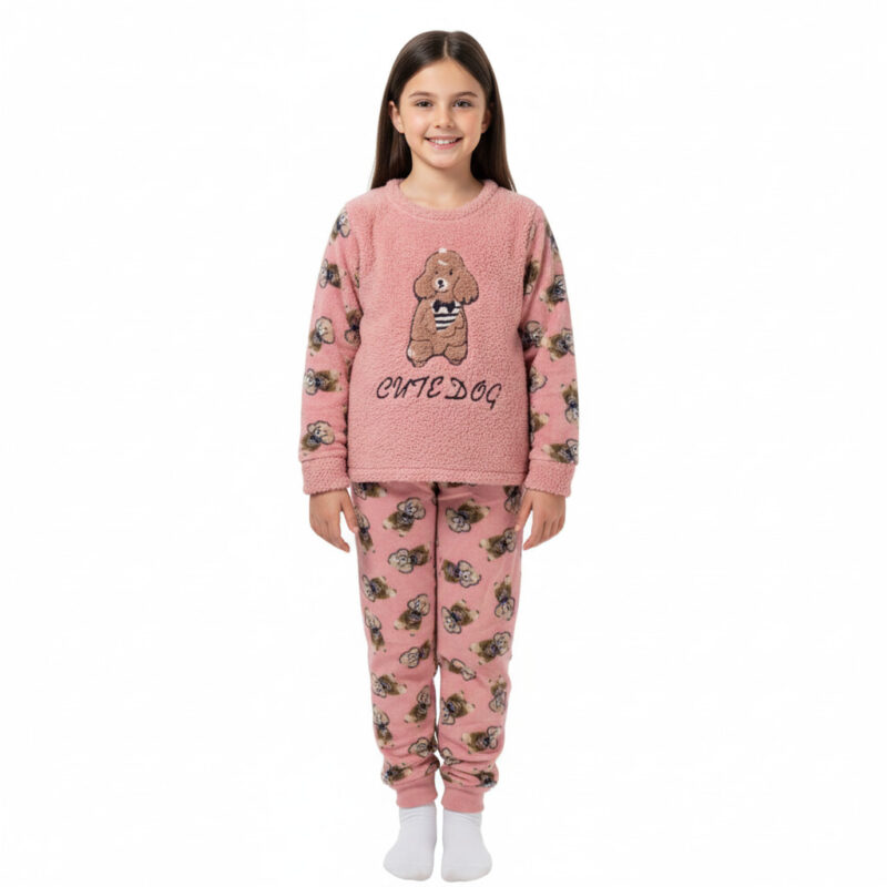 Creation Carmen πιτζάμα από fleece ύφασμα «Cute Dog»