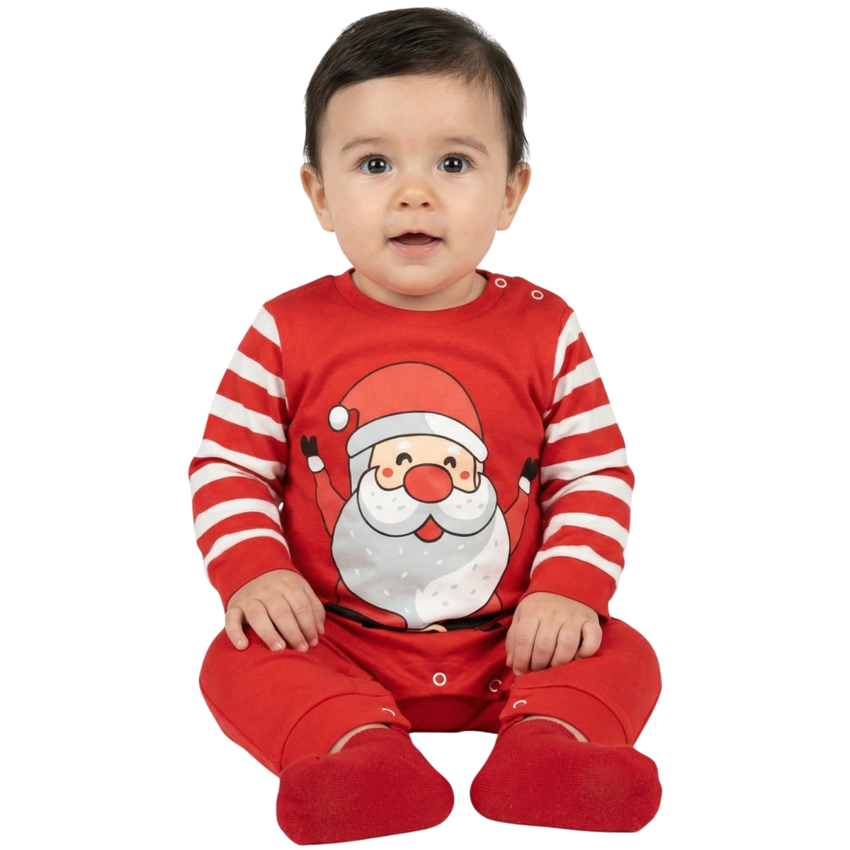 Otto Baby λεπτό χριστουγεννιάτικο φορμάκι «Santa is Coming»