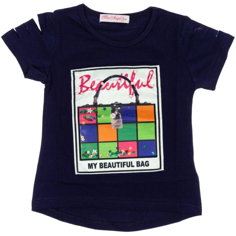 Peperoncino παιδική μπλούζα «Beautiful Bag»