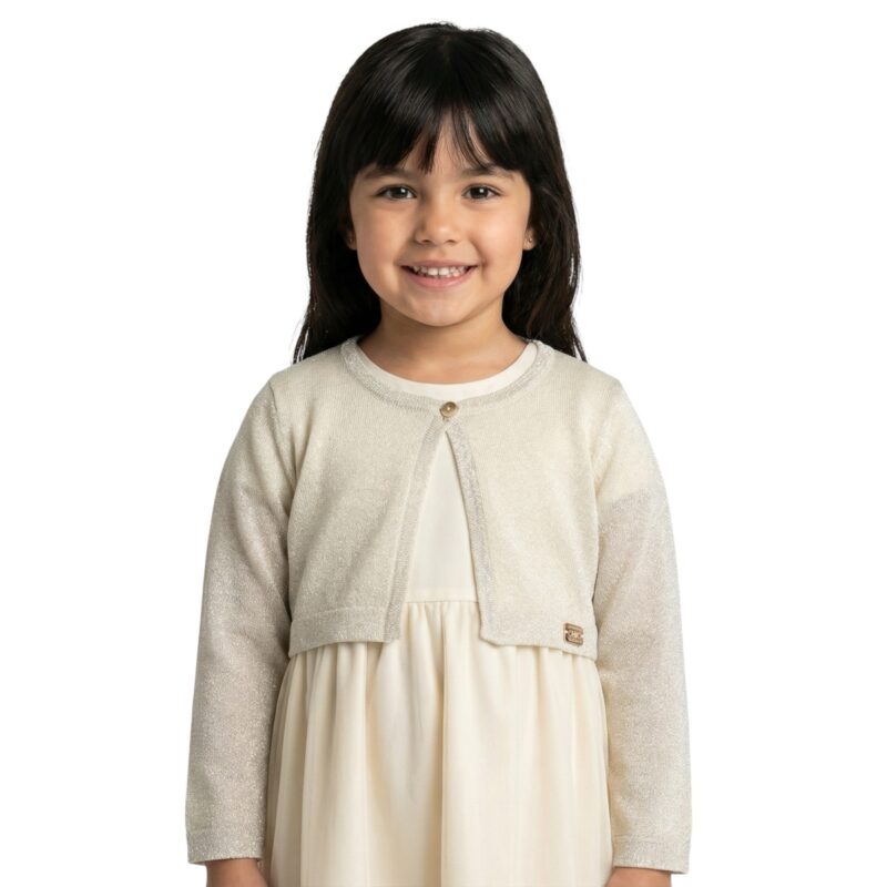 Εβίτα μακρυμάνικο μπολερό «Golden Innocence»