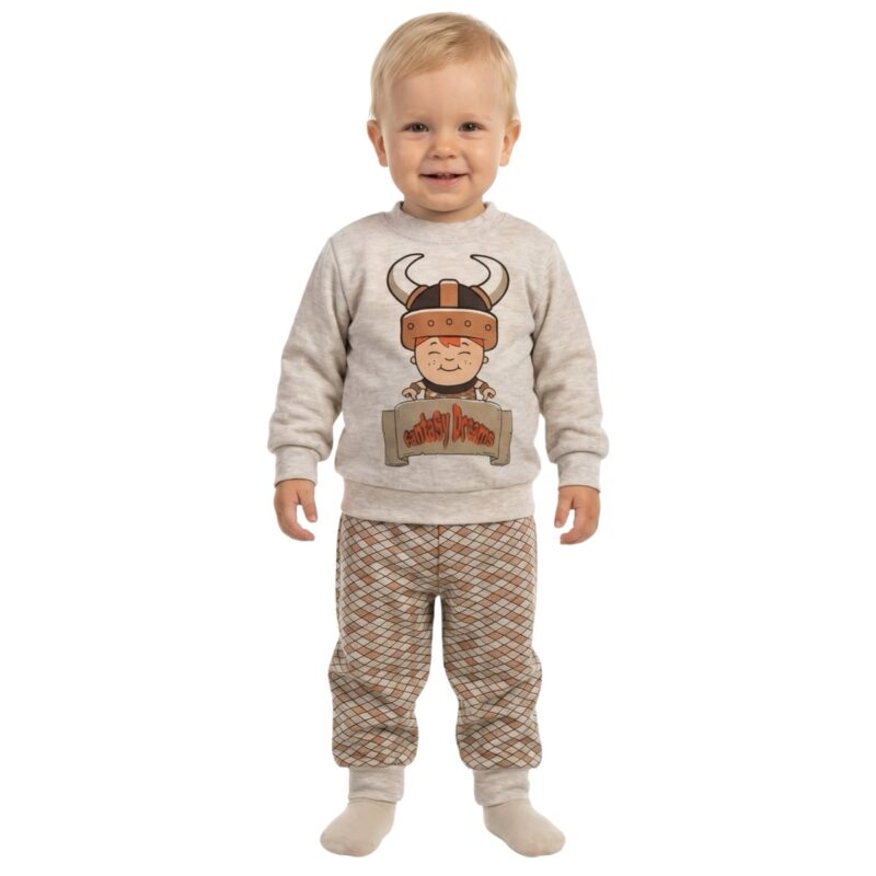 Dreams πιτζαμούλα «Fantasy Dreams in Beige»