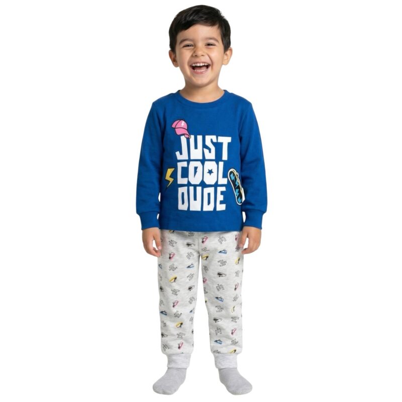 Hashtag πιτζαμούλα με μάσκα ύπνου «Just Cool Dude»