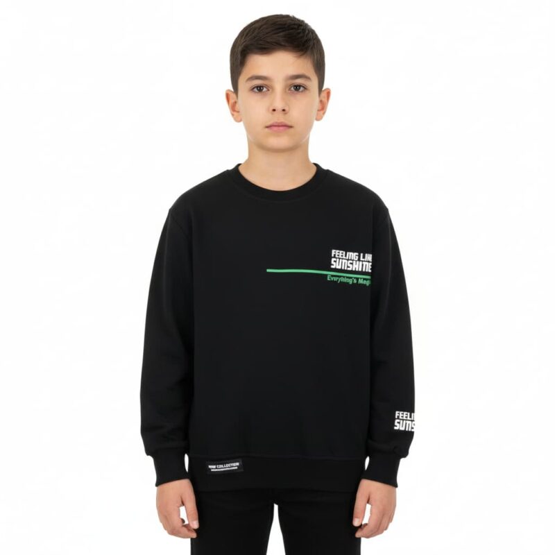 Waxmen μακρυμάνικη μπλούζα από λεπτό ύφασμα «Everything’s Magic»