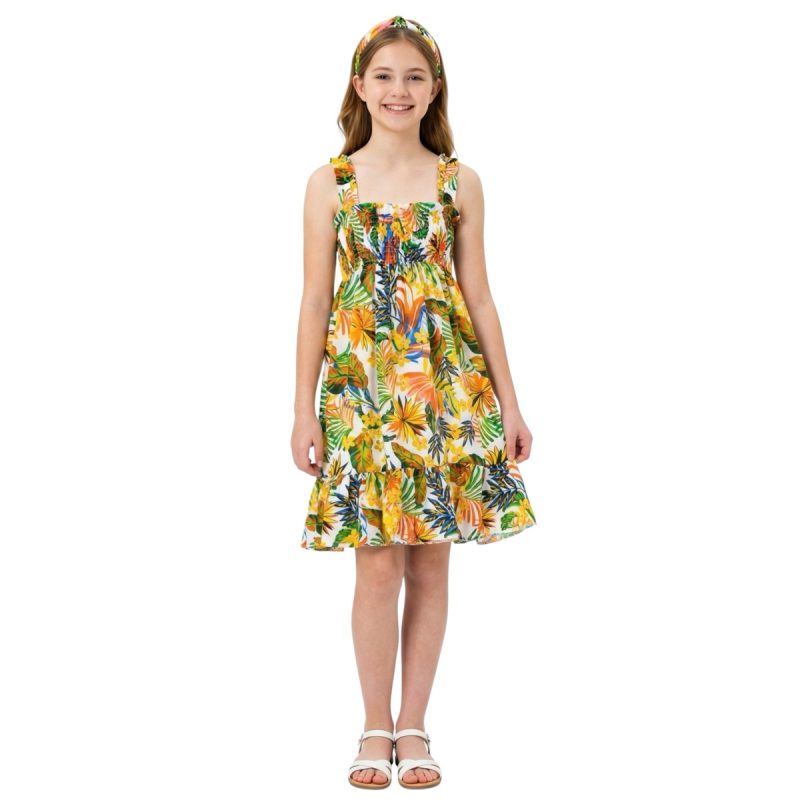 Trax αμάνικο φορεματάκι και κορδέλα για τα μαλλιά «Jasmine»