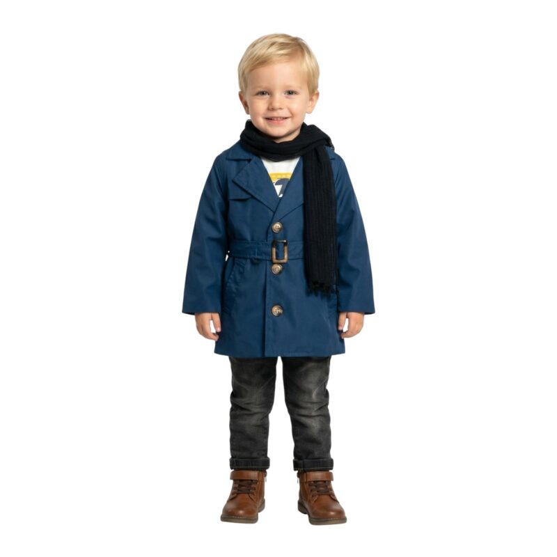 Concept σετ τεσσάρων τεμαχίων από λεπτό ύφασμα «Blue Rainy Man»