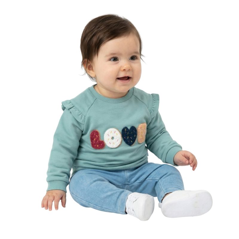 Baby Buu σετ μπλούζα και κολάν από λεπτό ύφασμα «Love For Veraman»