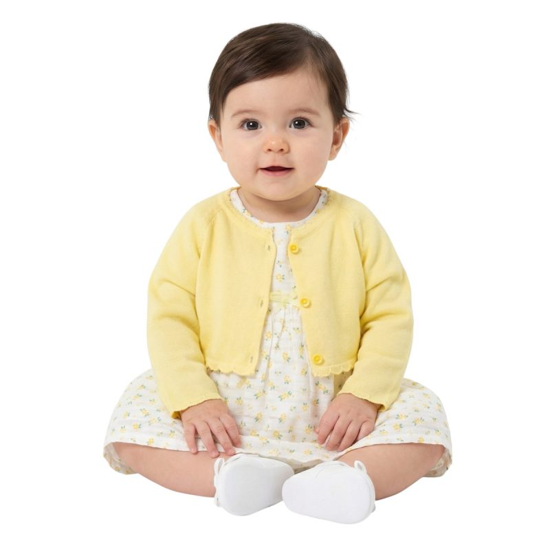 Εβίτα σετ φορεματάκι με πλεκτό μπολερό «Zinnia»