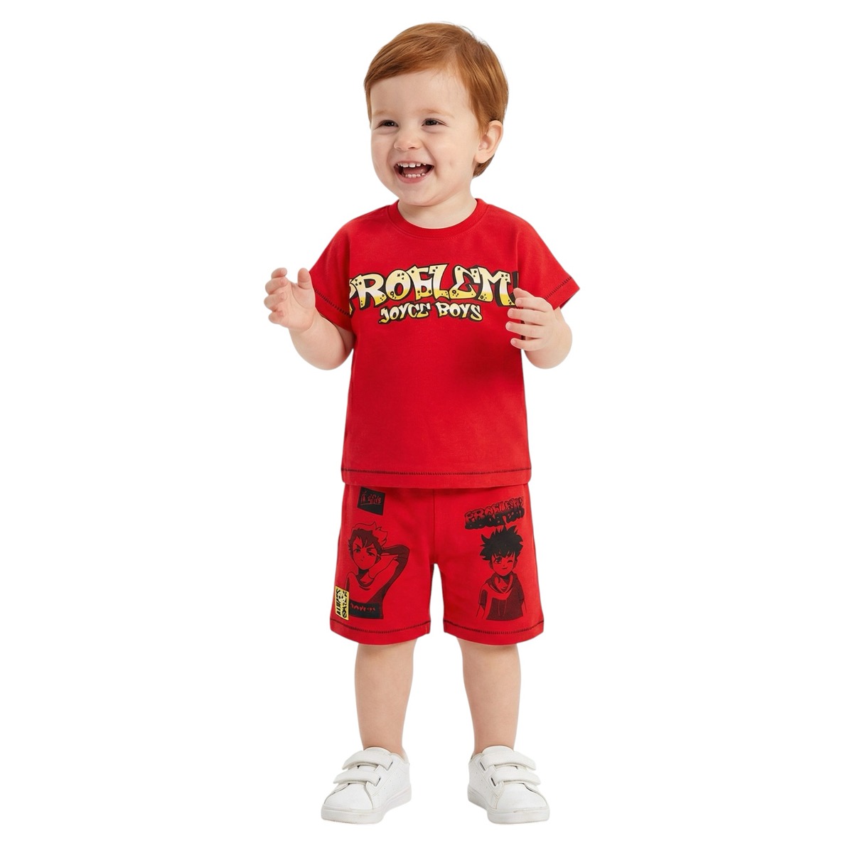 Joyce σετ μπλούζα με σορτσάκι «Problem»