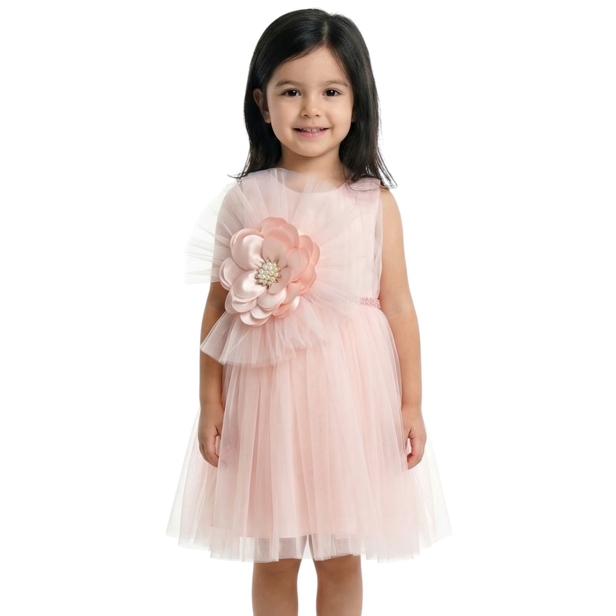 Ken Club παρανυφικό και βαπτιστικό φόρεμα «Pink Resplendent»