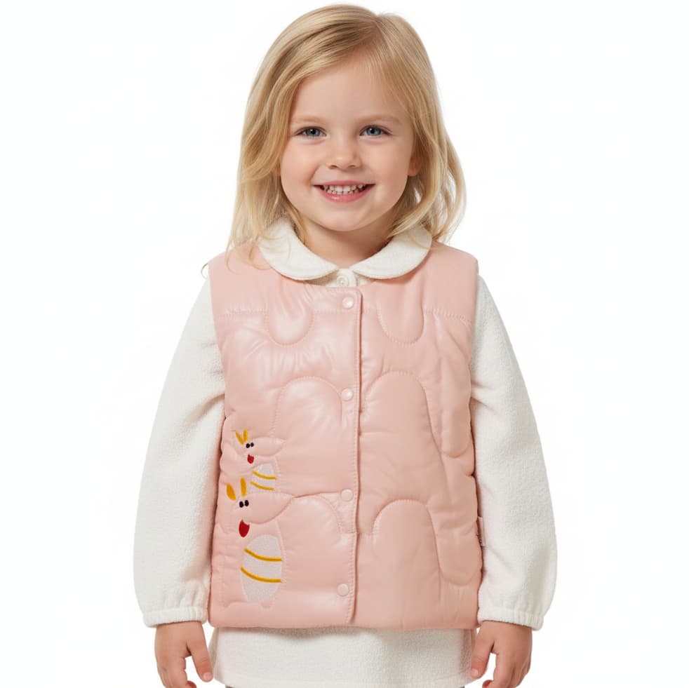 Mirabel Baby παιδικό αμάνικο μπουφάν «Mini Mouses»