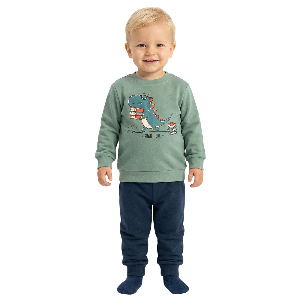 Dreams πιτζάμα «Green Smart Dino»