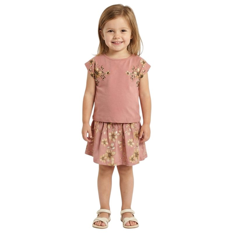 Osso Baby σετ μπλούζα με φούστα «Almond Blossom»