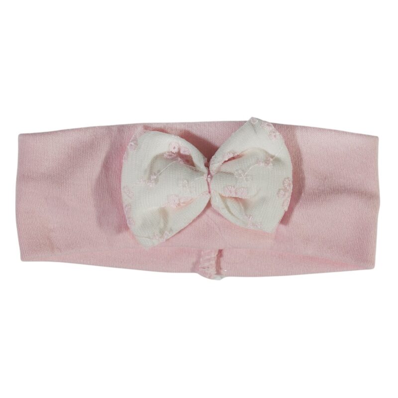 Λεπτό βαμβακερό φορμάκι Annora Baby «Cute Lace» με ρομαντικές λεπτομέρειες, τέλειο για ιδιαίτερες περιστάσεις.
