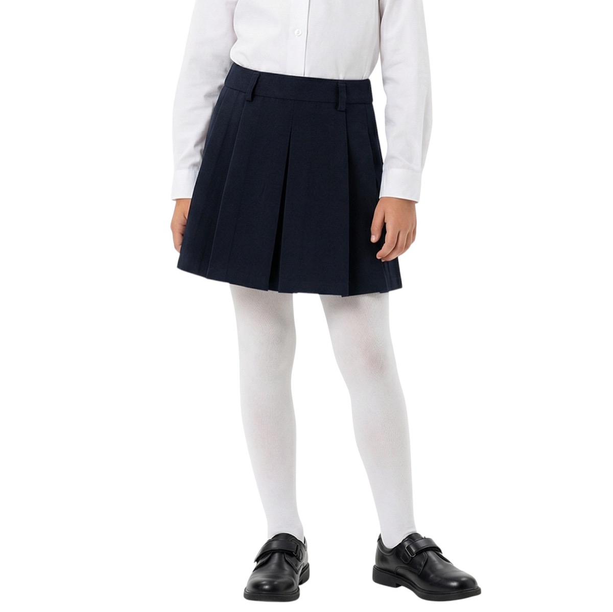 Εβίτα φούστα σε πλισέ γραμμή «March» (ιδανική για την σχολική παρέλαση)