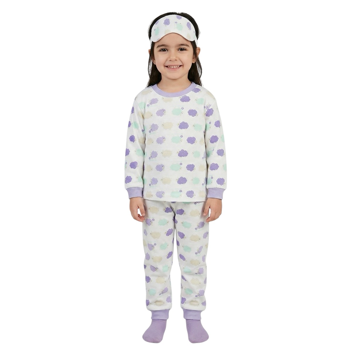 Poli Foni πιτζαμούλα «Purple Sheep»