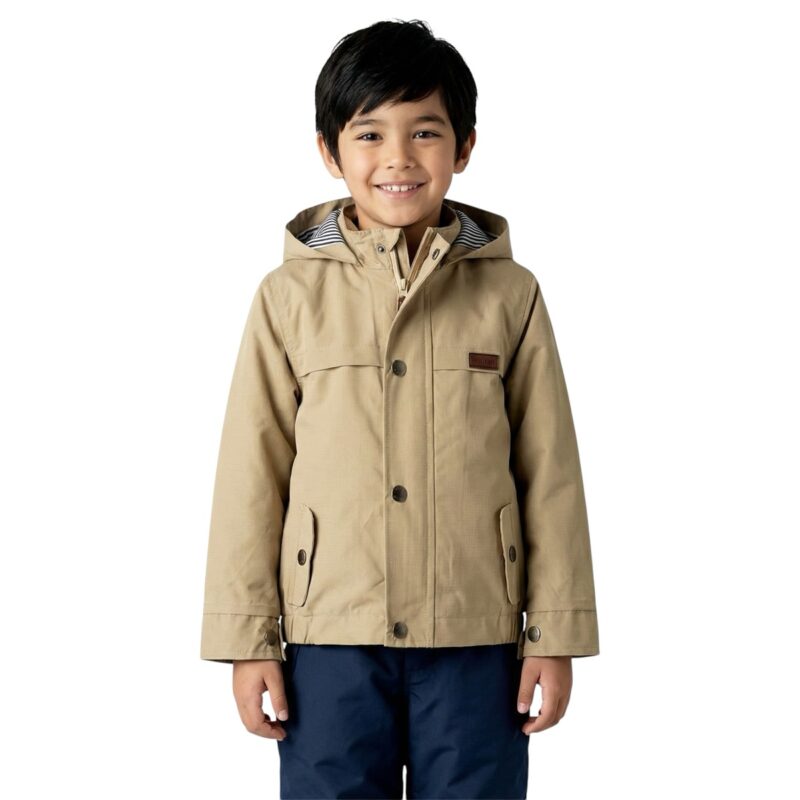 Hashtag αντιανεμικό μπουφάν με κουκούλα «No Trouble»