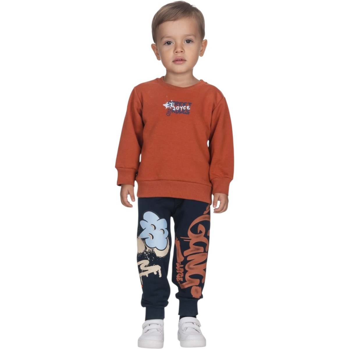 Joyce σετ φόρμας λεπτό για αγόρι Street Rules