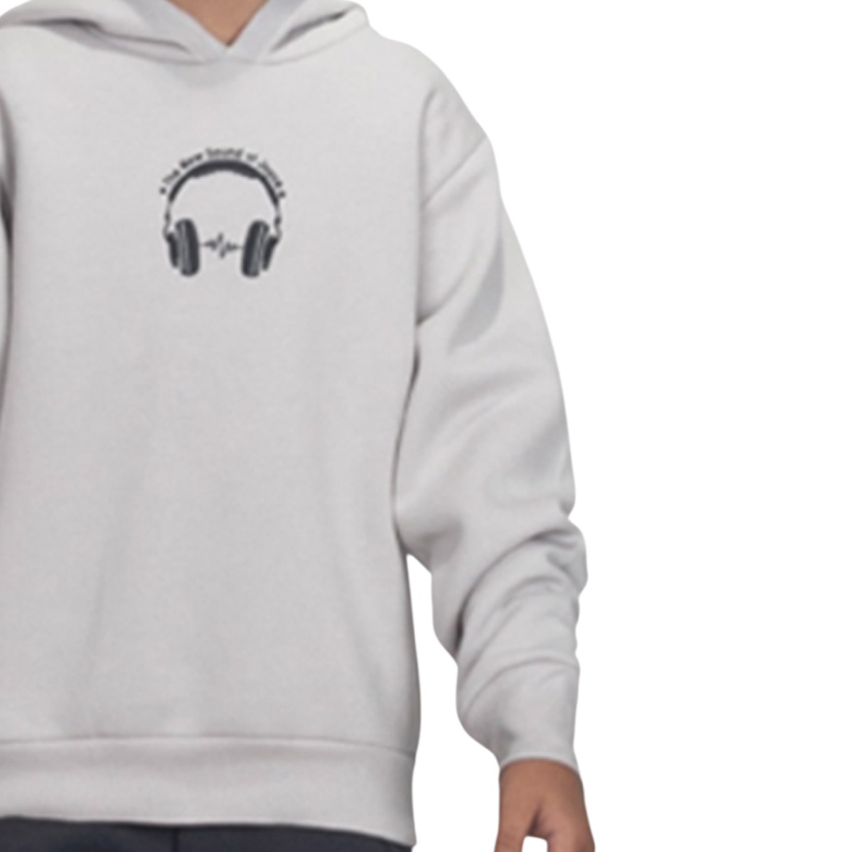 Παιδικό σετ φόρμας αγόρι με κουκούλα σε γκρι χρώμα χειμερινό