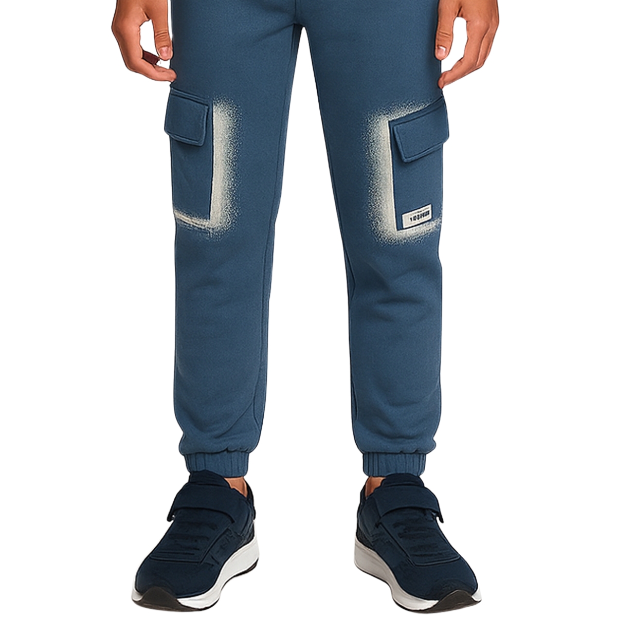 Joyce χειμερινό σετ φόρμας με λάστιχα και τσέπες