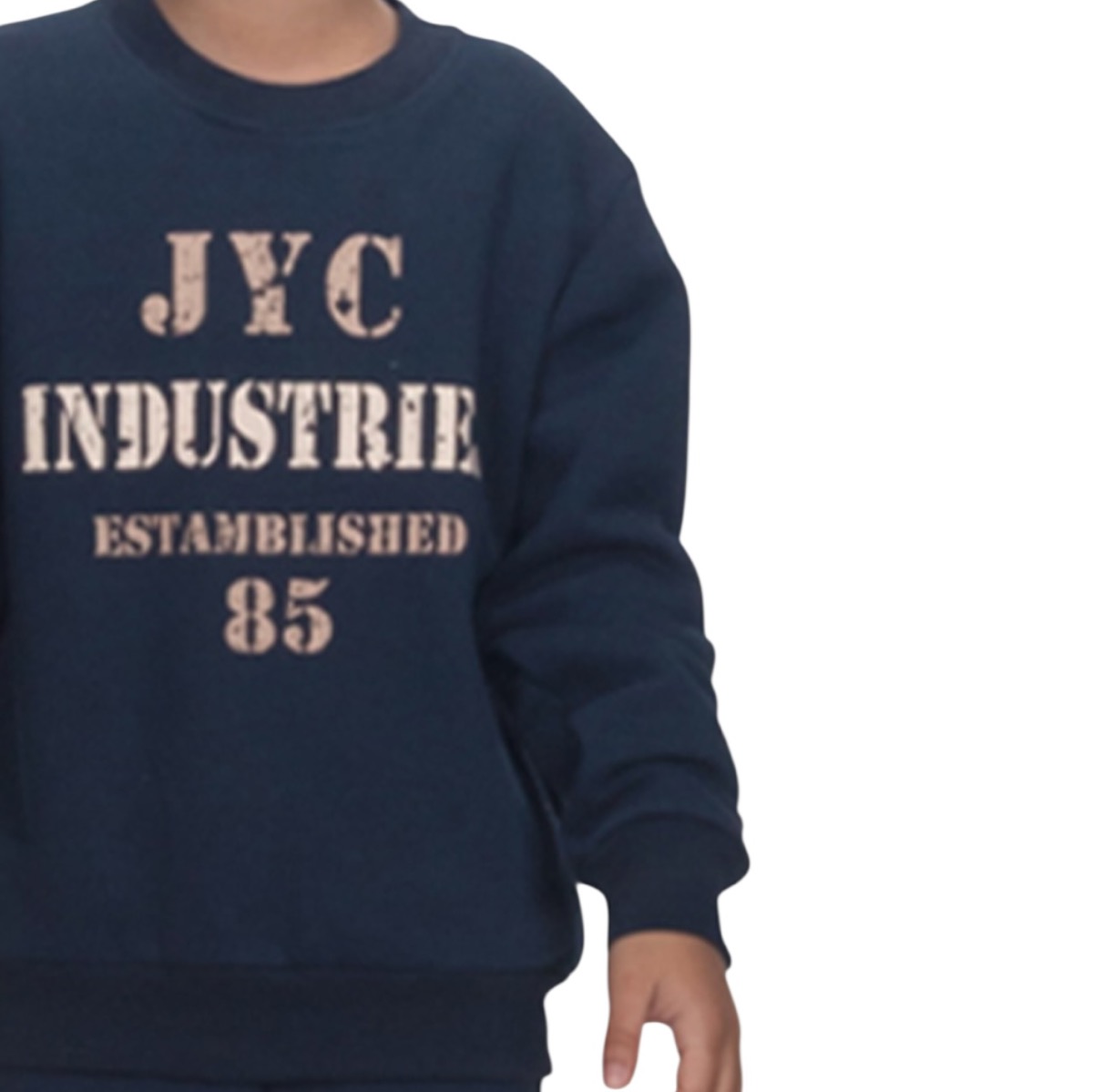 Μπλε φόρμα για αγόρια με απαλό εσωτερικό χνούδι