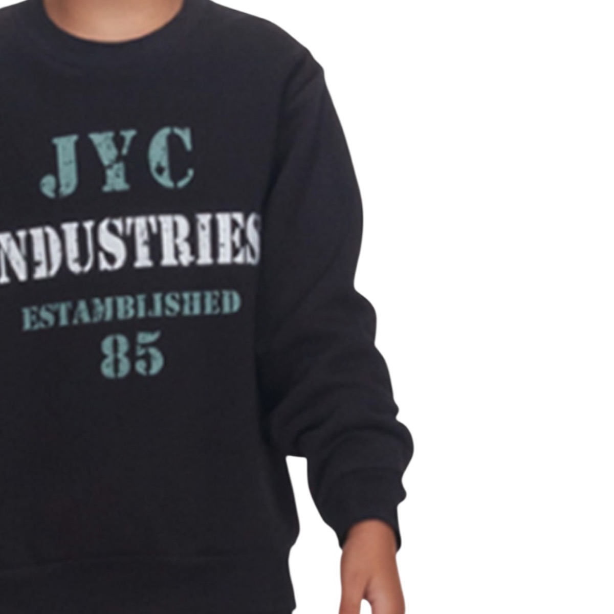 Μαύρο σετ φόρμας για αγόρι με στάμπα