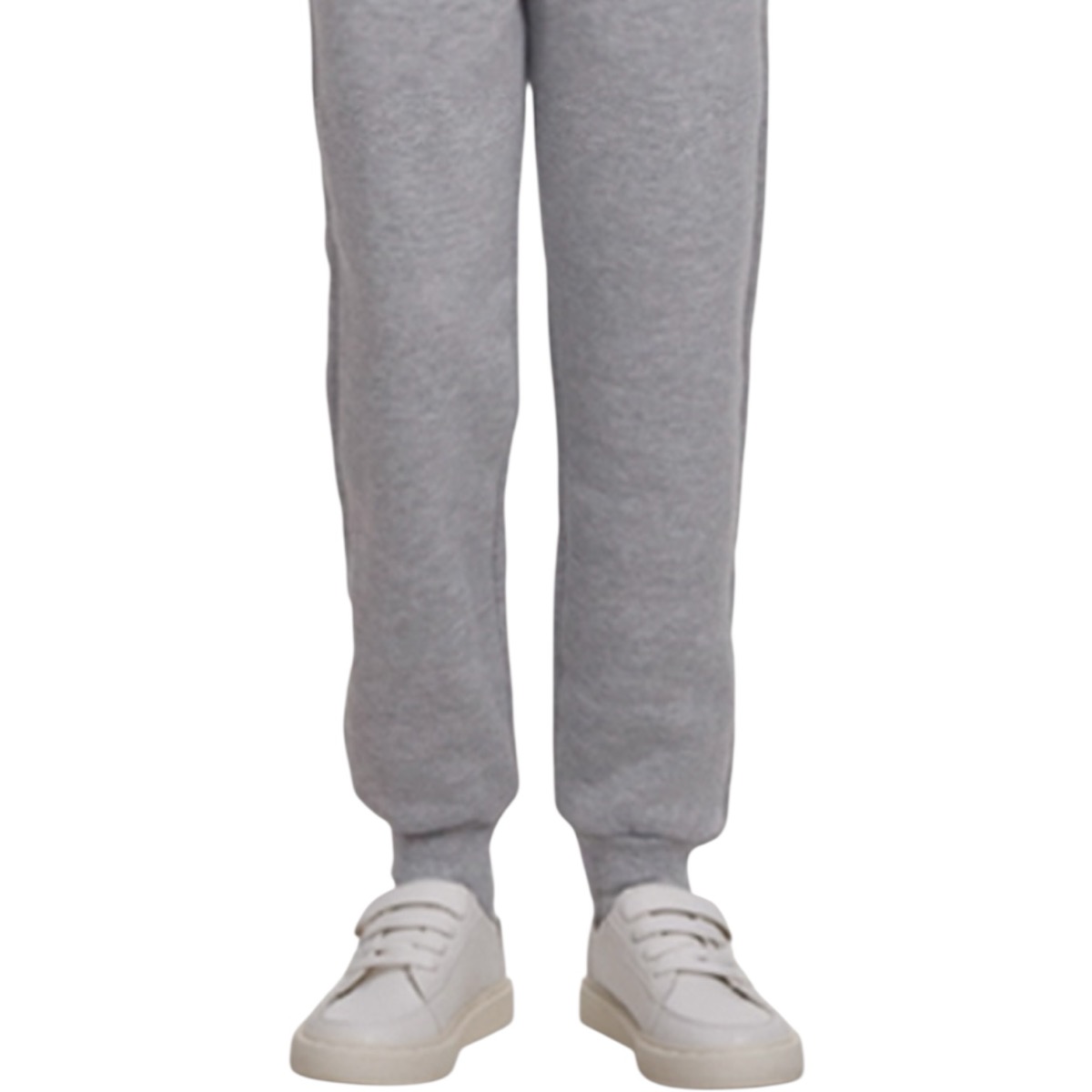 Γκρι παντελόνι αγοριών με τσέπες και λάστιχο στη μέση