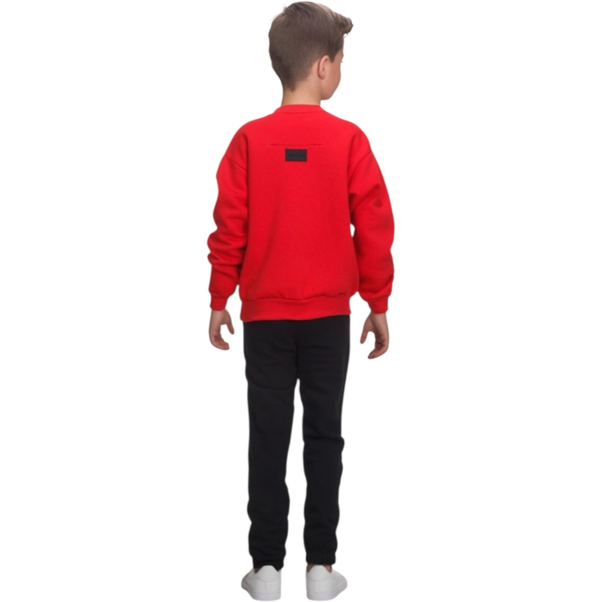 Κόκκινη παιδική μπλούζα Joyce με τύπωμα για αγόρια