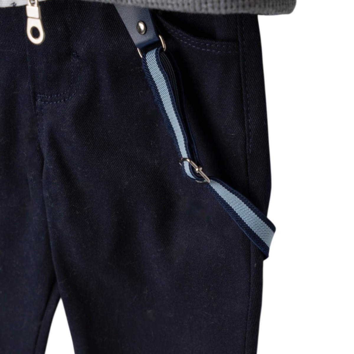 Σετ για αγόρι με παντελόνι, τιράντες και παπιγιόν για γιορτές