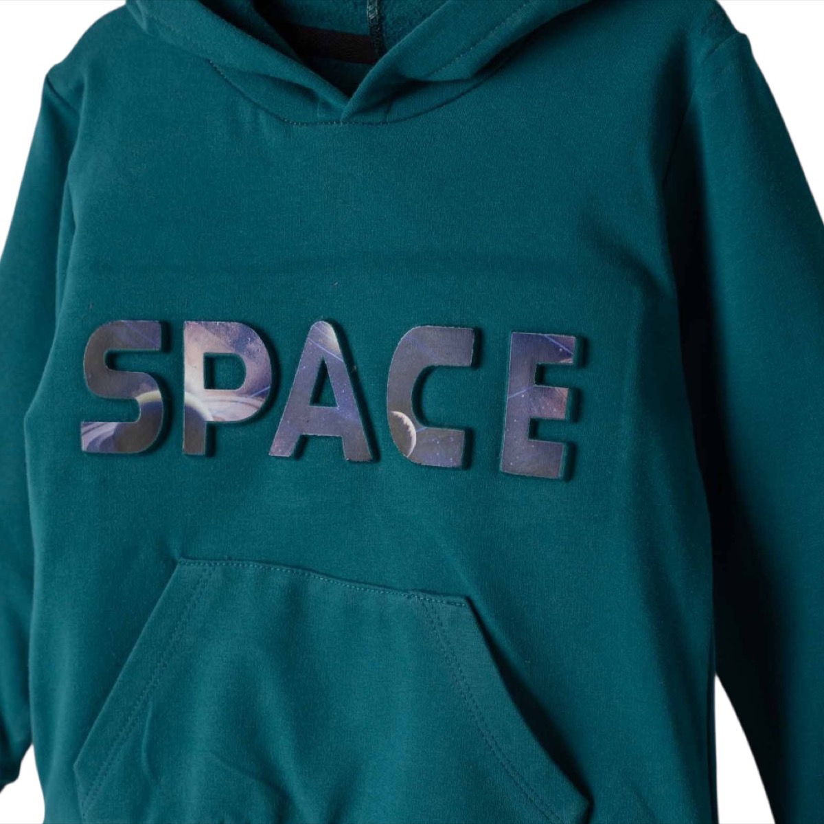 Σετ φόρμα φούτερ με χνούδι 95% βαμβάκι και 5% ελαστάνη