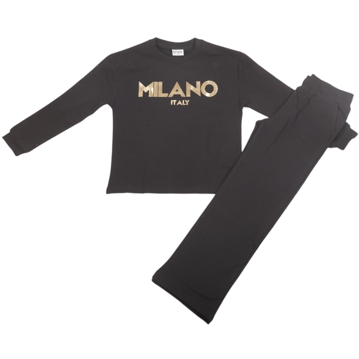 Trax σετ φόρμας για κορίτσια μαύρο