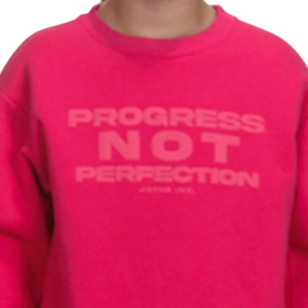 Μακρυμάνικη μπλούζα Joyce από φούτερ με χνούδι εσωτερικά