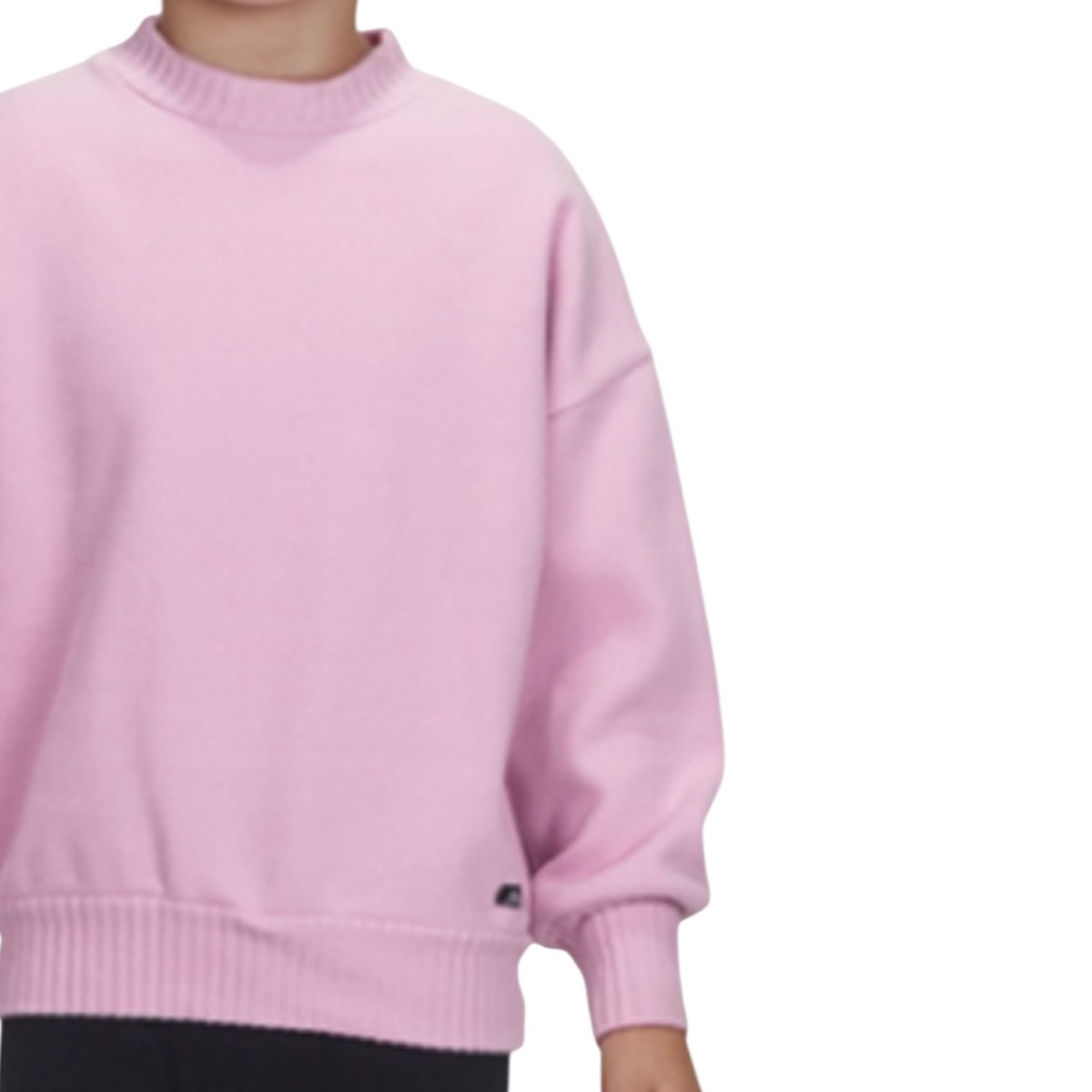 Λιλά παιδική μπλούζα για κορίτσια με χνουδωτή υφή