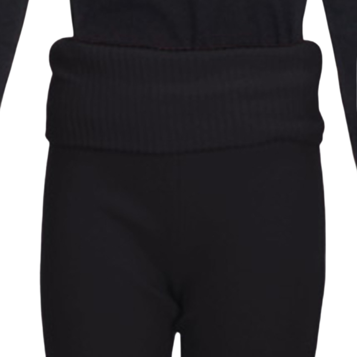 Βαμβακερό χνουδωτό παντελόνι με λάστιχο στη μέση