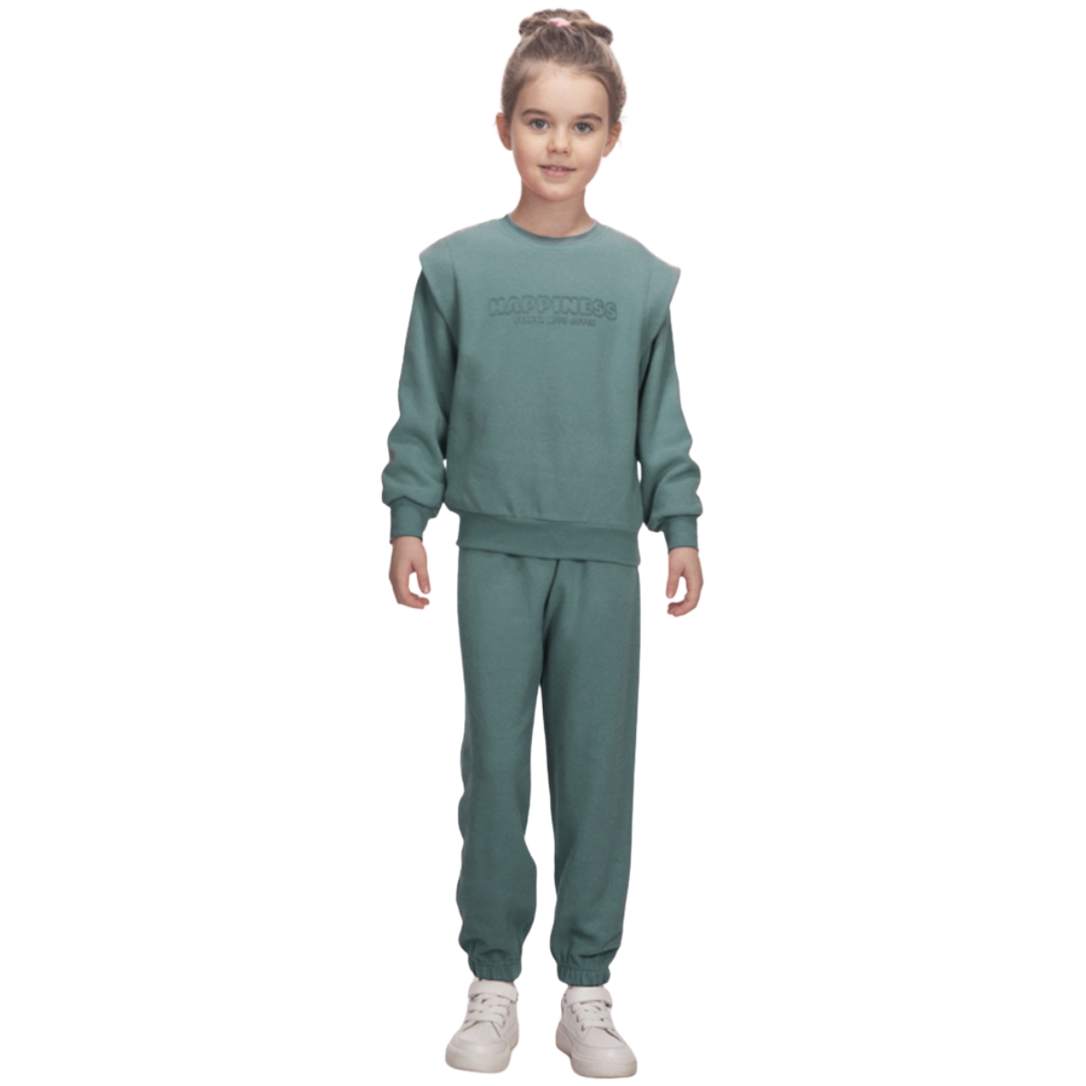 Joyce σετ φόρμας χνουδωτό για κορίτσι