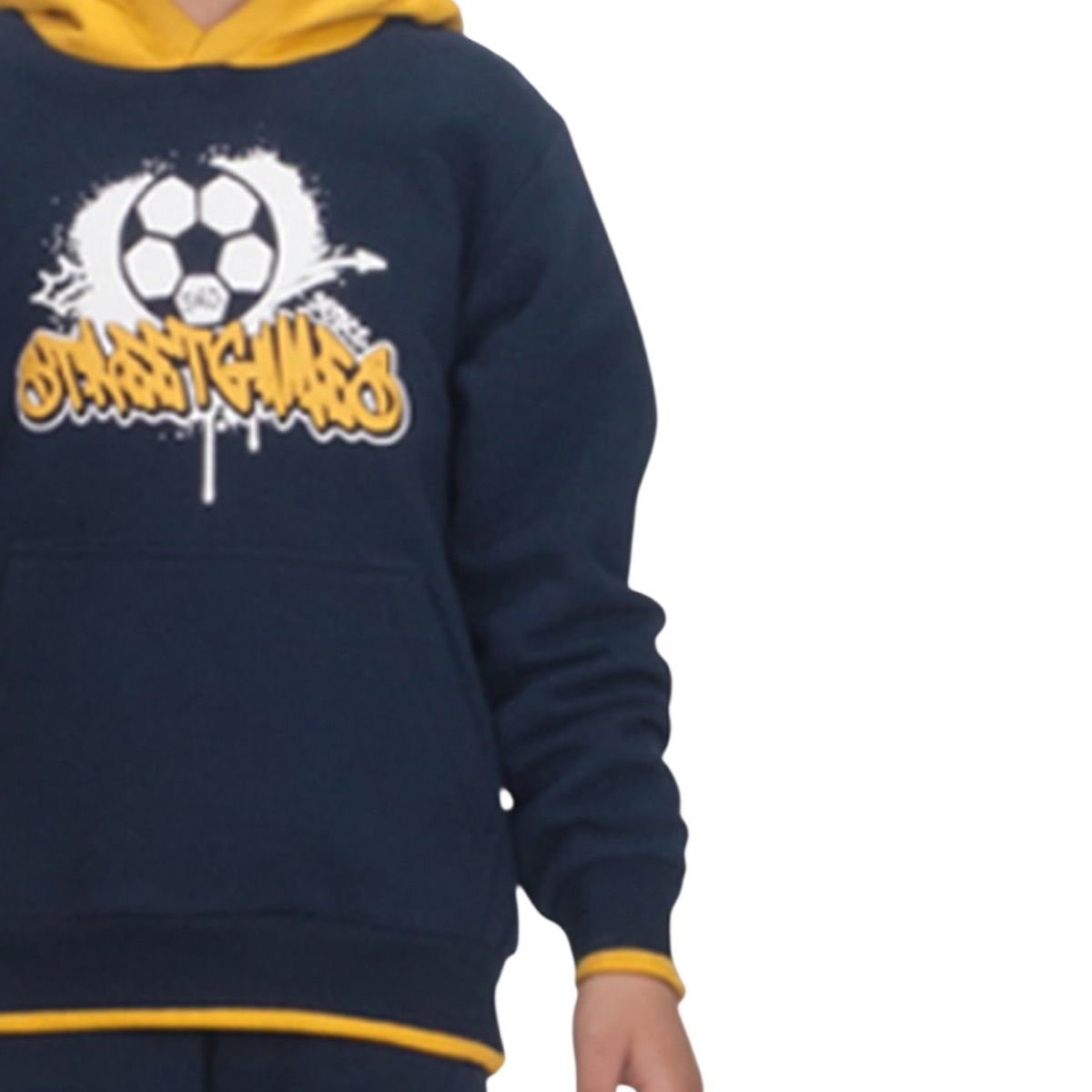 Καθημερινό παιδικό σετ φόρμας με τσέπες και λάστιχο