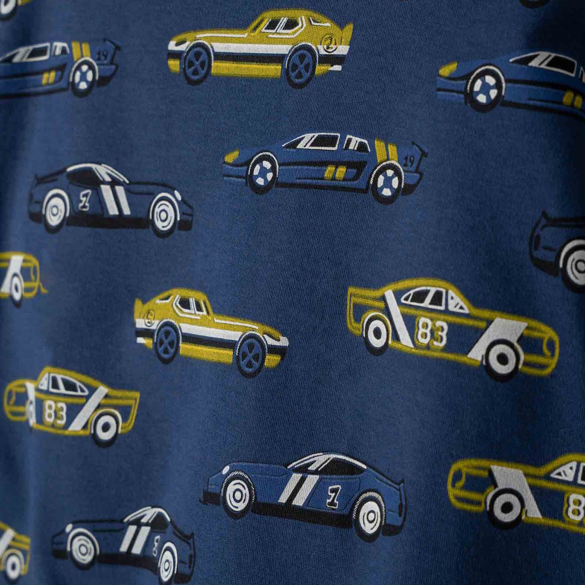 Hashtag παιδική πιτζάμα μπλε βαμβακερή ιδανική για κάθε εποχή